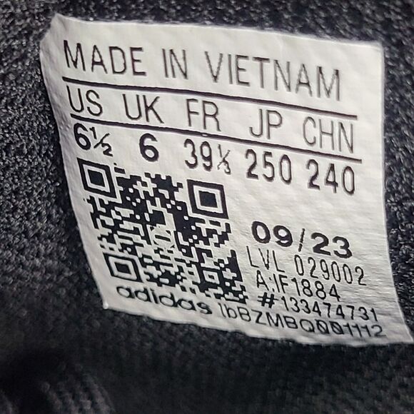 Adidas AE 1 J GS Size 6.5 New Wave Blue Anthony Edwards Basketball Shoes IF1884 - Picture 11 of 11